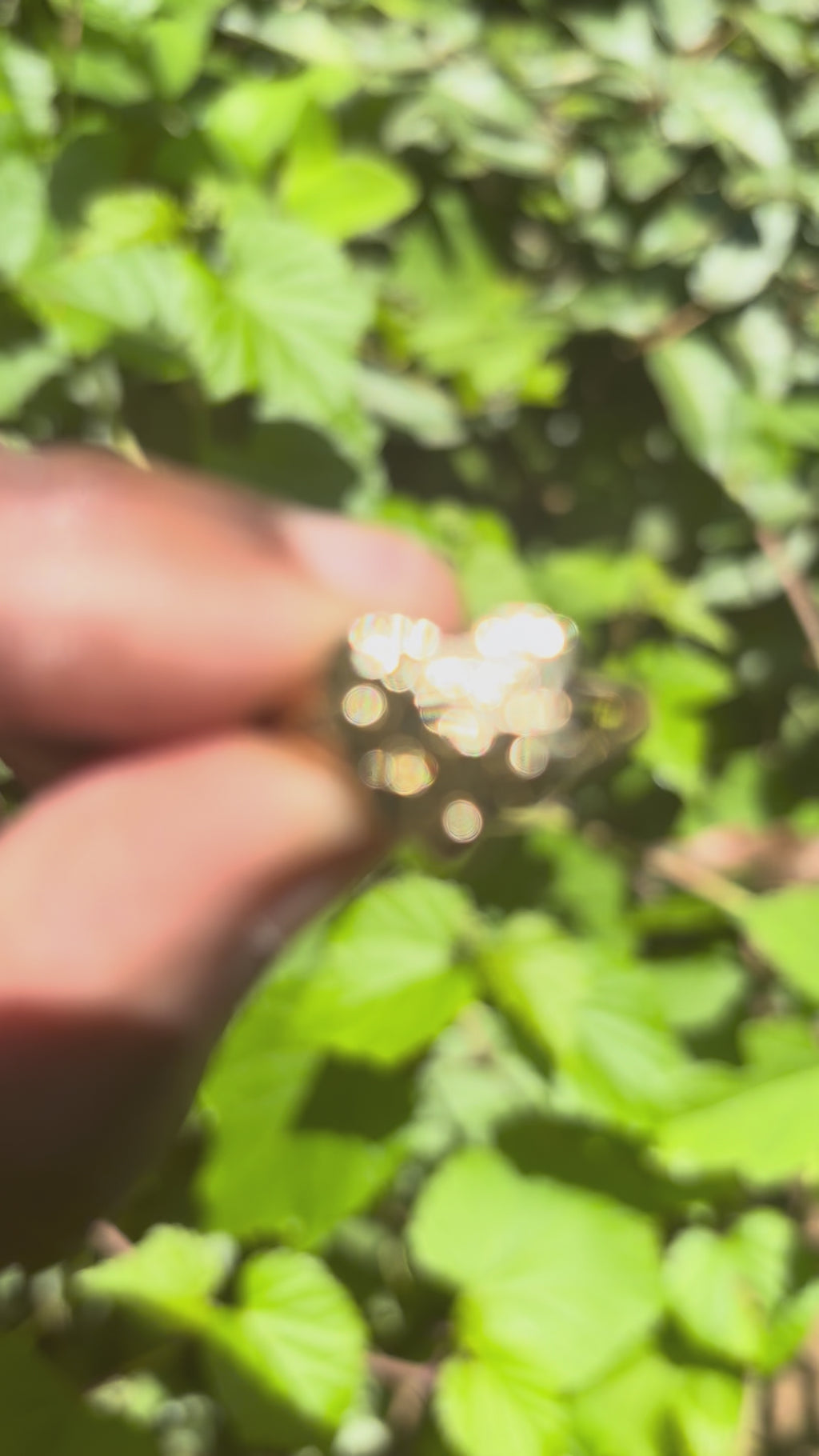 Gold filled Heart Nugget Ring